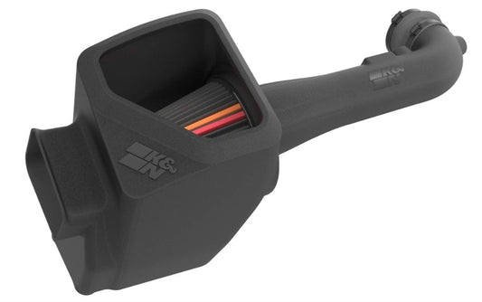 K And N Engineering Air Induction System - 50 Series GEN3 - Reusable Dry Filter - Plastic - Black - GM LS-Series - GM