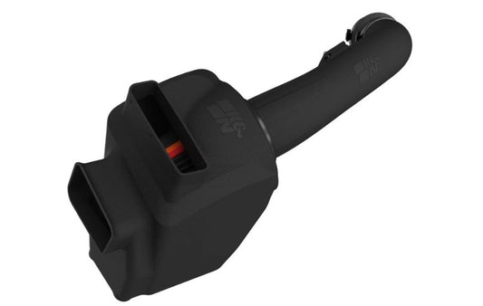 K And N Engineering Air Induction System - 50 Series GEN3 - Reusable Dry Filter - Plastic - Black - GM Duramax - GM