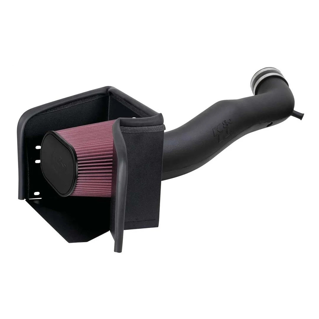 K And N Engineering Air Induction System - 57 Series FIPK - Reusable Oiled Filter - Plastic - Black - Dodge Ram