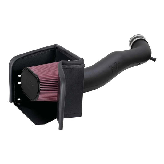 K And N Engineering Air Induction System - 57 Series FIPK - Reusable Oiled Filter - Plastic - Black - Dodge Ram