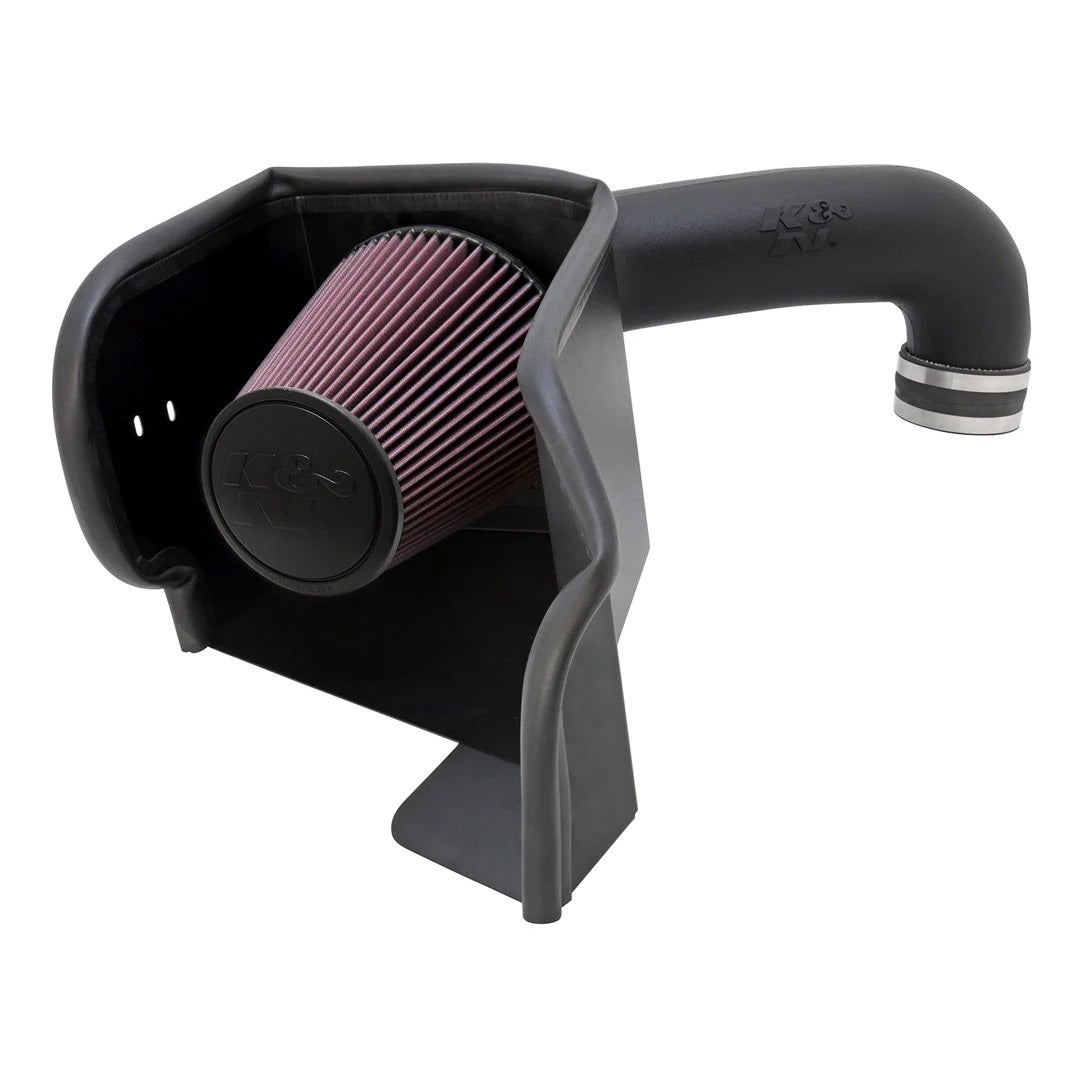 K And N Engineering Air Induction System - 57 Series FIPK - Reusable Oiled Filter - Plastic - Black - V8 - Dodge Ram