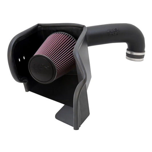 K And N Engineering Air Induction System - 57 Series FIPK - Reusable Oiled Filter - Plastic - Black - V8 - Dodge Ram