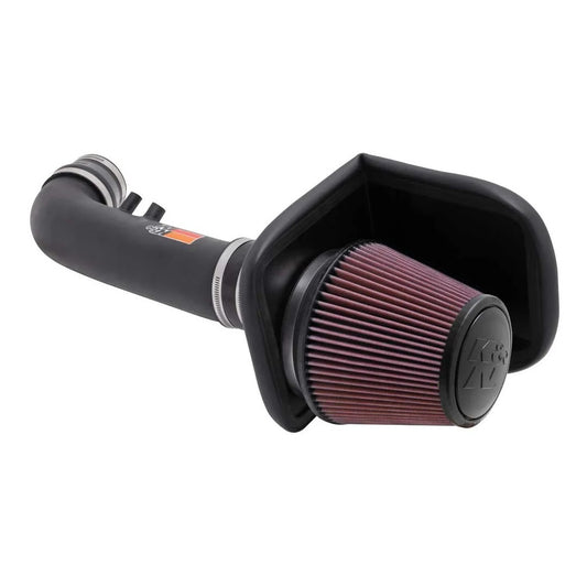 K And N Engineering Air Induction System - 57 Series FIPK - Reusable Oiled Filter - Plastic - Black - Ford Mustang
