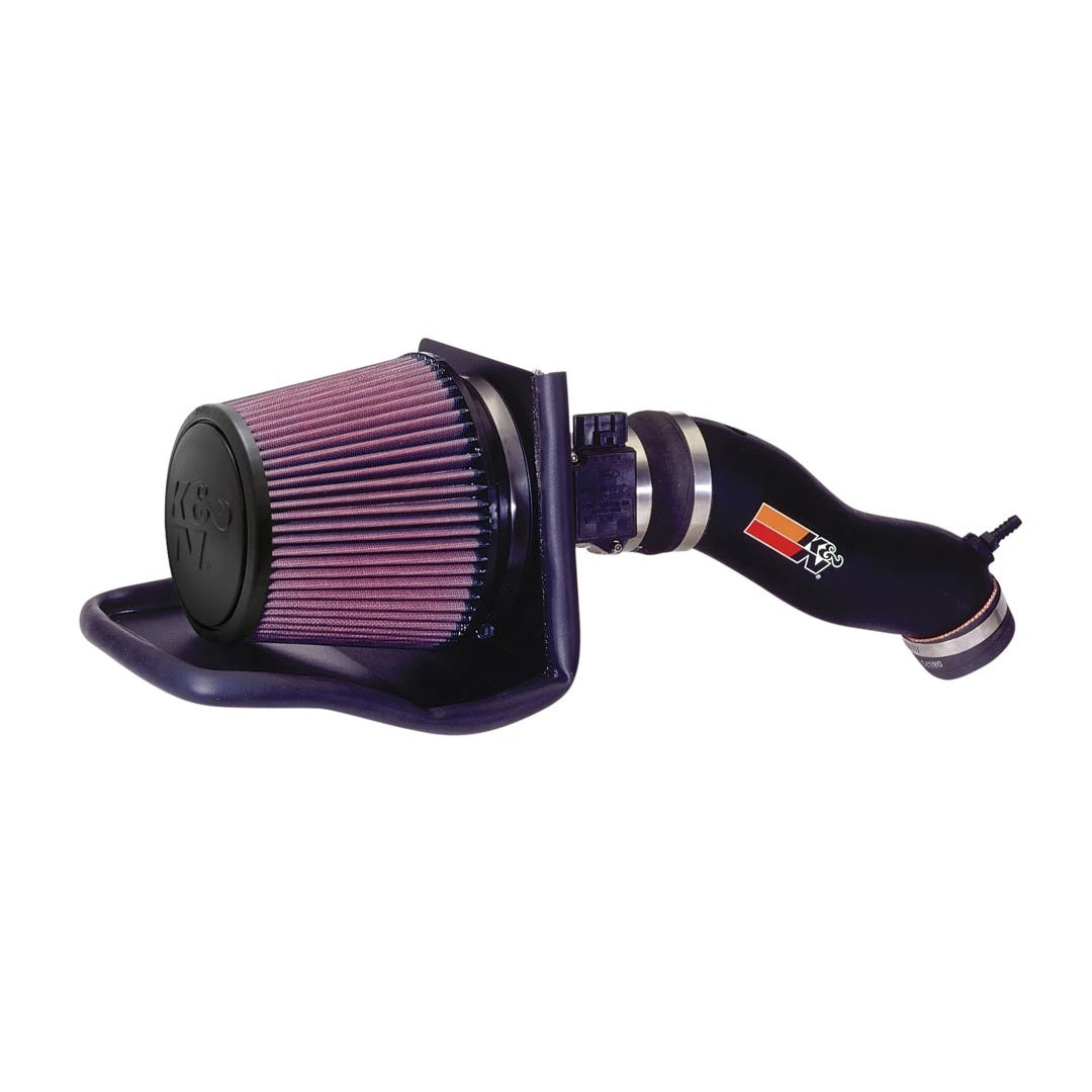 K And N Engineering Air Induction System - 57 Series FIPK - Reusable Oiled Filter - Plastic - Black - Ford Mustang
