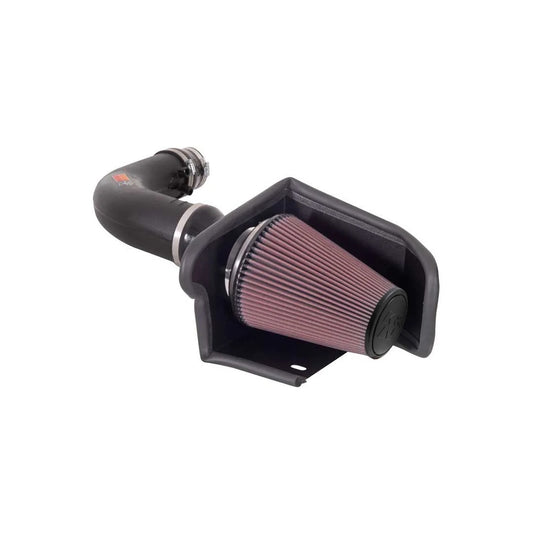 K And N Engineering Air Induction System - 57 Series FIPK - Reusable Oiled Filter - Plastic - Black - Ford Fullsize