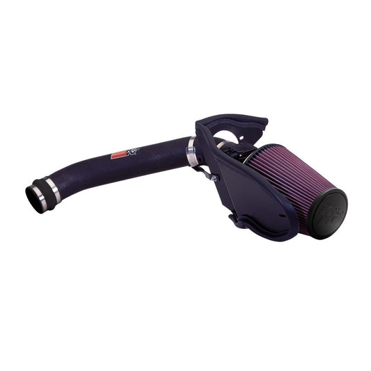 K And N Engineering Air Induction System - 57 Series FIPK - Reusable Oiled Filter - Plastic - Black - Ford Fullsize