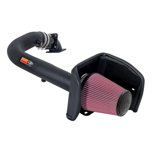 K And N Engineering Air Induction System - 57 Series FIPK - Reusable Oiled Filter - Plastic - Black - Ford Fullsize