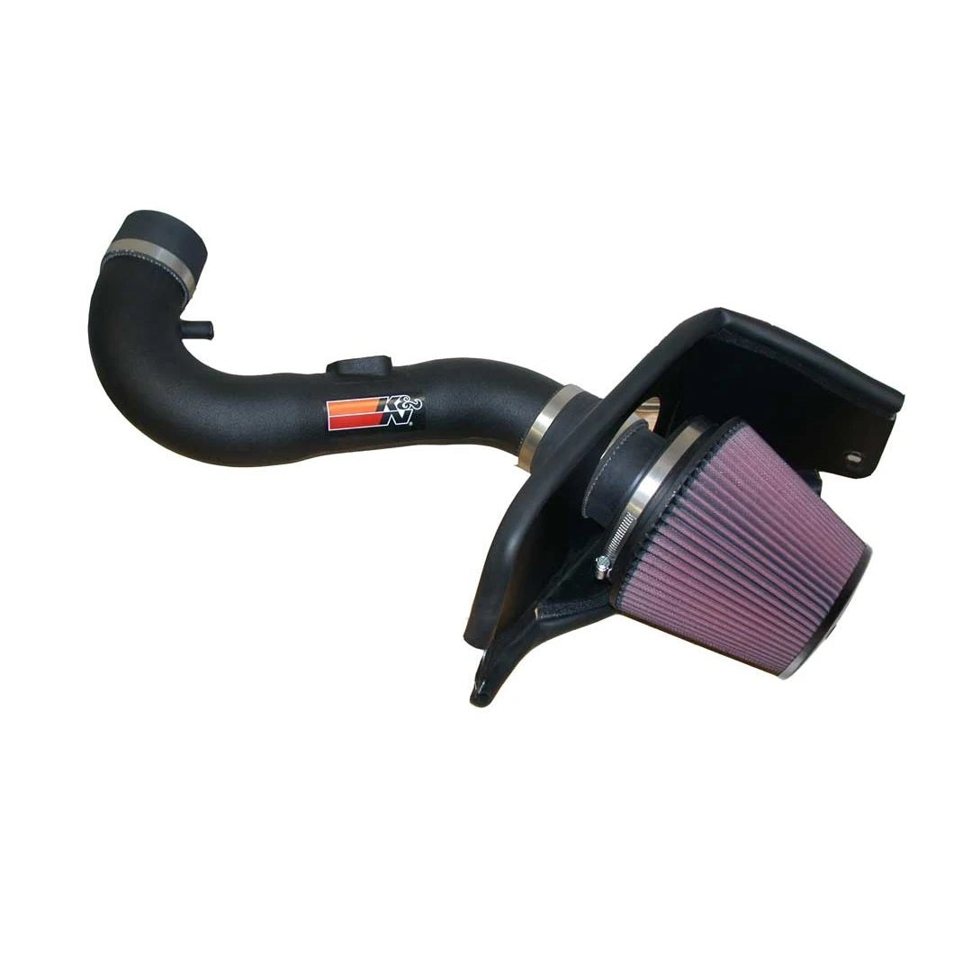 K And N Engineering Air Induction System - 57 Series FIPK - Reusable Oiled Filter - Plastic - Black - Ford Mustang