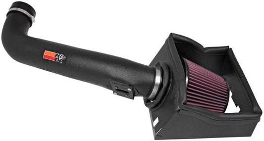 K And N Engineering Air Induction System - 57 Series FIPK - Reusable Oiled Filter - Plastic - Black - Ford Fullsize