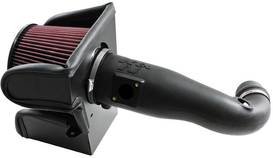 K And N Engineering Air Induction System - 57 Series FIPK - Reusable Oiled Filter - Plastic - Black - Ford Fullsize