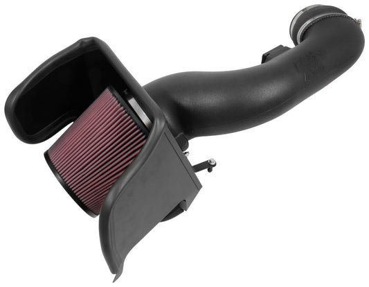 K And N Engineering Air Induction System - 57 Series FIPK - Reusable Oiled Filter - Plastic - Black - Ford Fullsize