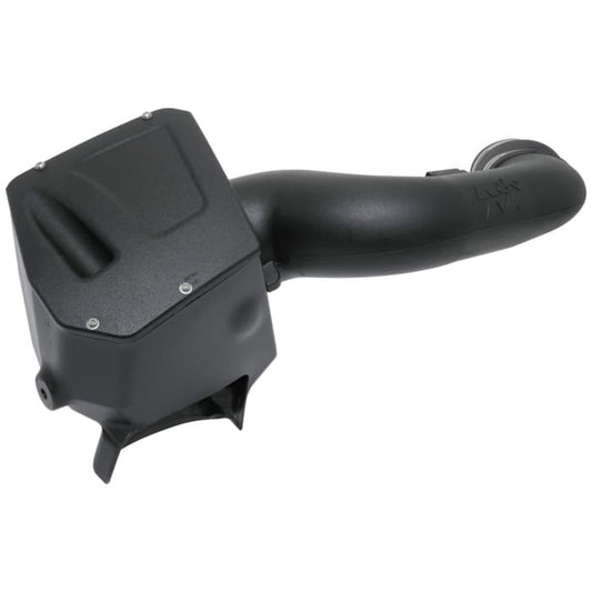 K And N Engineering Air Induction System - 57 Series FIPK - Reusable Oiled Filter - Plastic - Black - Ford Powerstroke