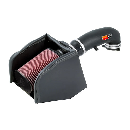 K And N Engineering Air Induction System - 57 Series FIPK - Reusable Oiled Filter - Plastic - Black - GM Fullsize SUV
