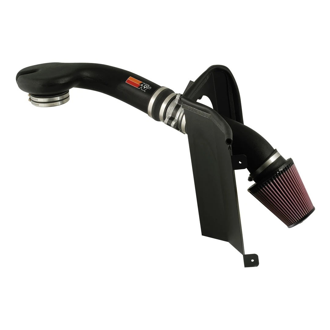 K And N Engineering Air Induction System - 57 Series FIPK - Reusable Oiled Filter - Plastic - Black - GM Midsize SUV /