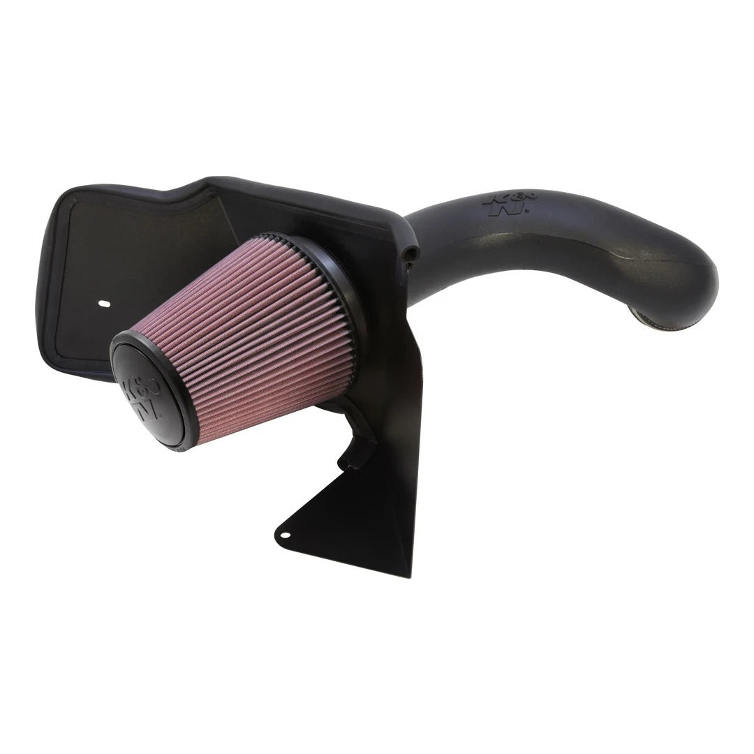 K And N Engineering Air Induction System - 57 Series FIPK - Reusable Oiled Filter - Plastic - Black - GM Fullsize