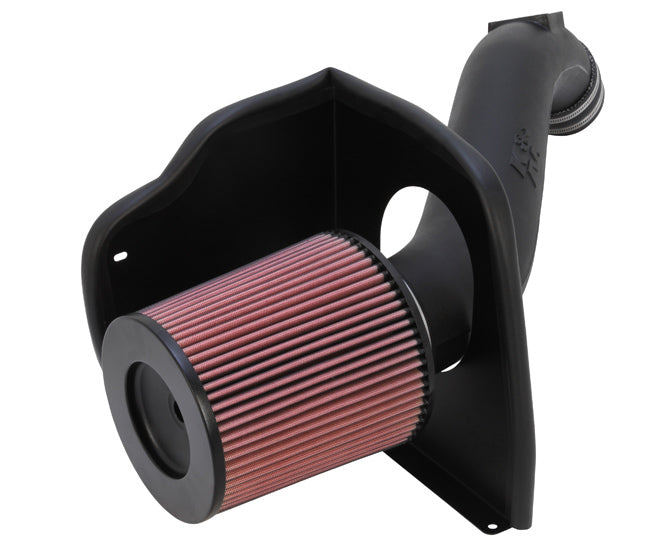 K And N Engineering Air Induction System - 57 Series FIPK - Reusable Oiled Filter - Plastic - Black - GM Fullsize