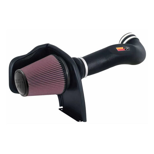 K And N Engineering Air Induction System - 57 Series FIPK - Reusable Oiled Filter - Plastic - Black - GM Fullsize SUV