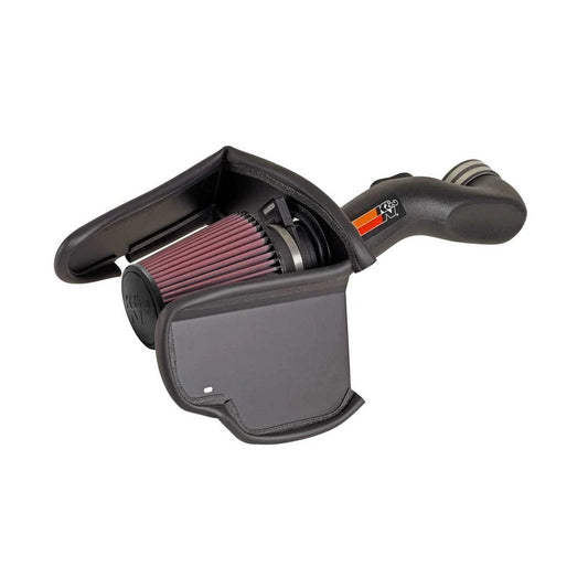 K And N Engineering Air Induction System - 57 Series FIPK - Reusable Oiled Filter - Plastic - Black - GM Compact SUV