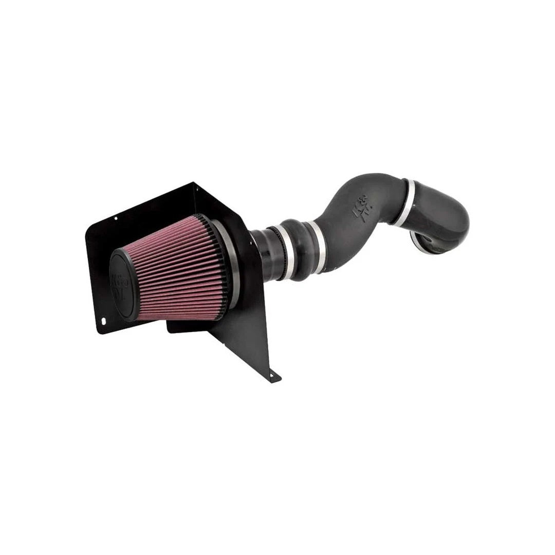 K And N Engineering Air Induction System - 57 Series FIPK - Reusable Oiled Filter - Plastic - Black - GM Fullsize