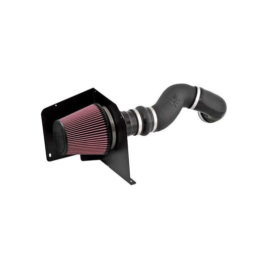 K And N Engineering Air Induction System - 57 Series FIPK - Reusable Oiled Filter - Plastic - Black - GM Fullsize