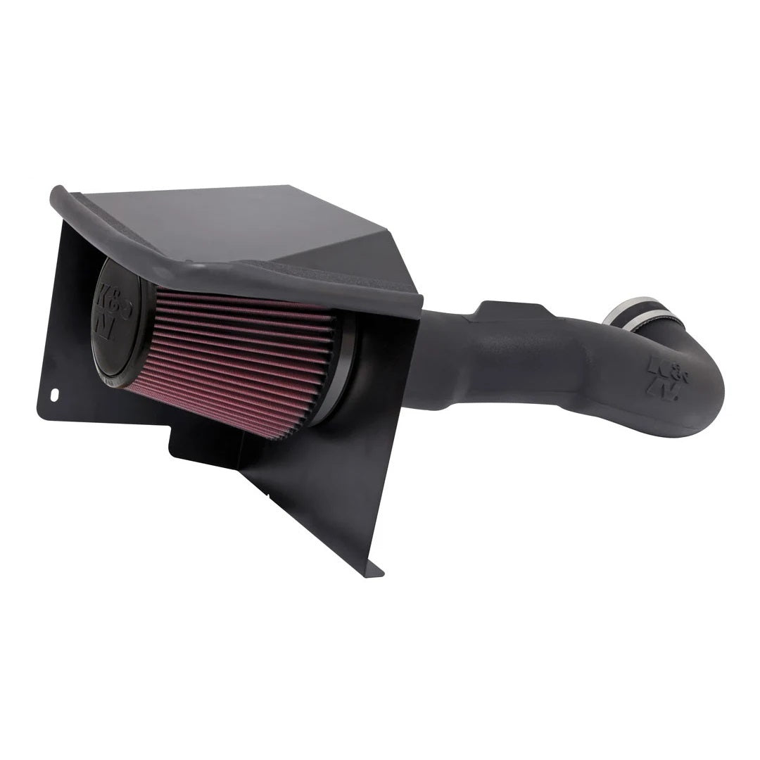 K And N Engineering Air Induction System - 57 Series FIPK - Reusable Oiled Filter - Plastic - Black - GM Fullsize SUV
