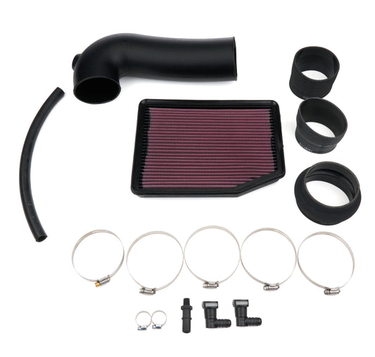 K And N Engineering Air Induction System - 57 Series FIPK - Reusable Oiled Filter - Plastic - Black - GM Fullsize