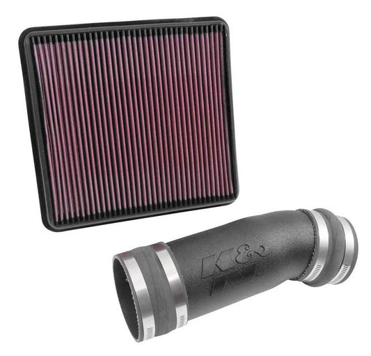 K And N Engineering Air Induction System - 57 Series FIPK - Reusable Oiled Filter - Plastic - Black - Toyota Fullsize