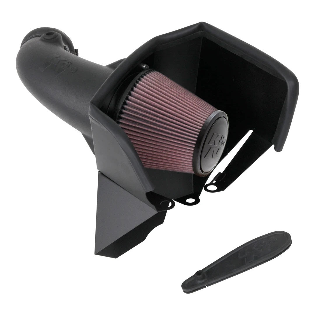 K And N Engineering Air Induction System - 63 Series AirCharger - Reusable Oiled Filter - Plastic - Black - Dodge