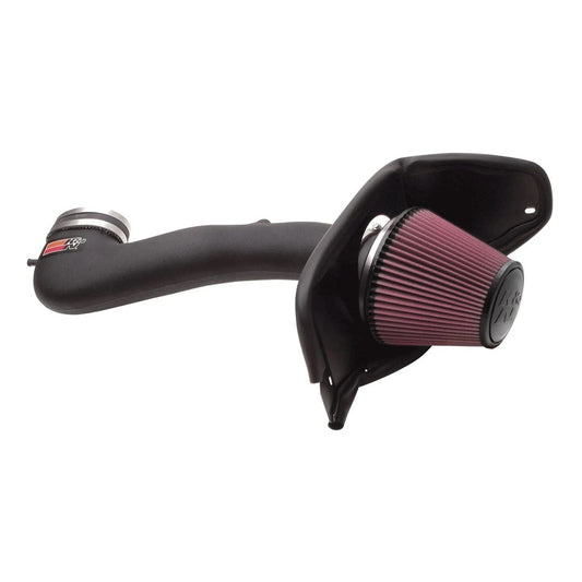 K And N Engineering Air Induction System - 63 Series AirCharger - Reusable Oiled Filter - Plastic - Black - Ford
