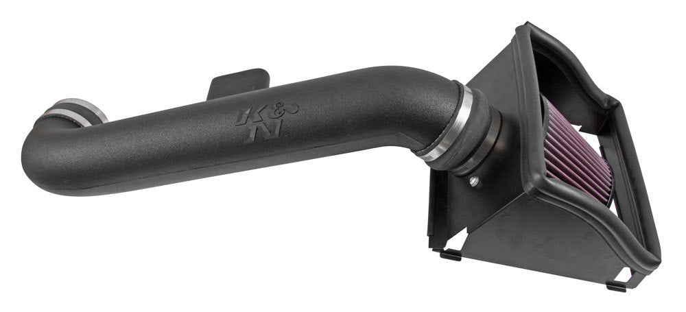 K And N Engineering Air Induction System - 63 Series AirCharger - Reusable Oiled Filter - Plastic - Black - Ford