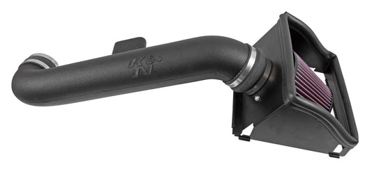 K And N Engineering Air Induction System - 63 Series AirCharger - Reusable Oiled Filter - Plastic - Black - Ford
