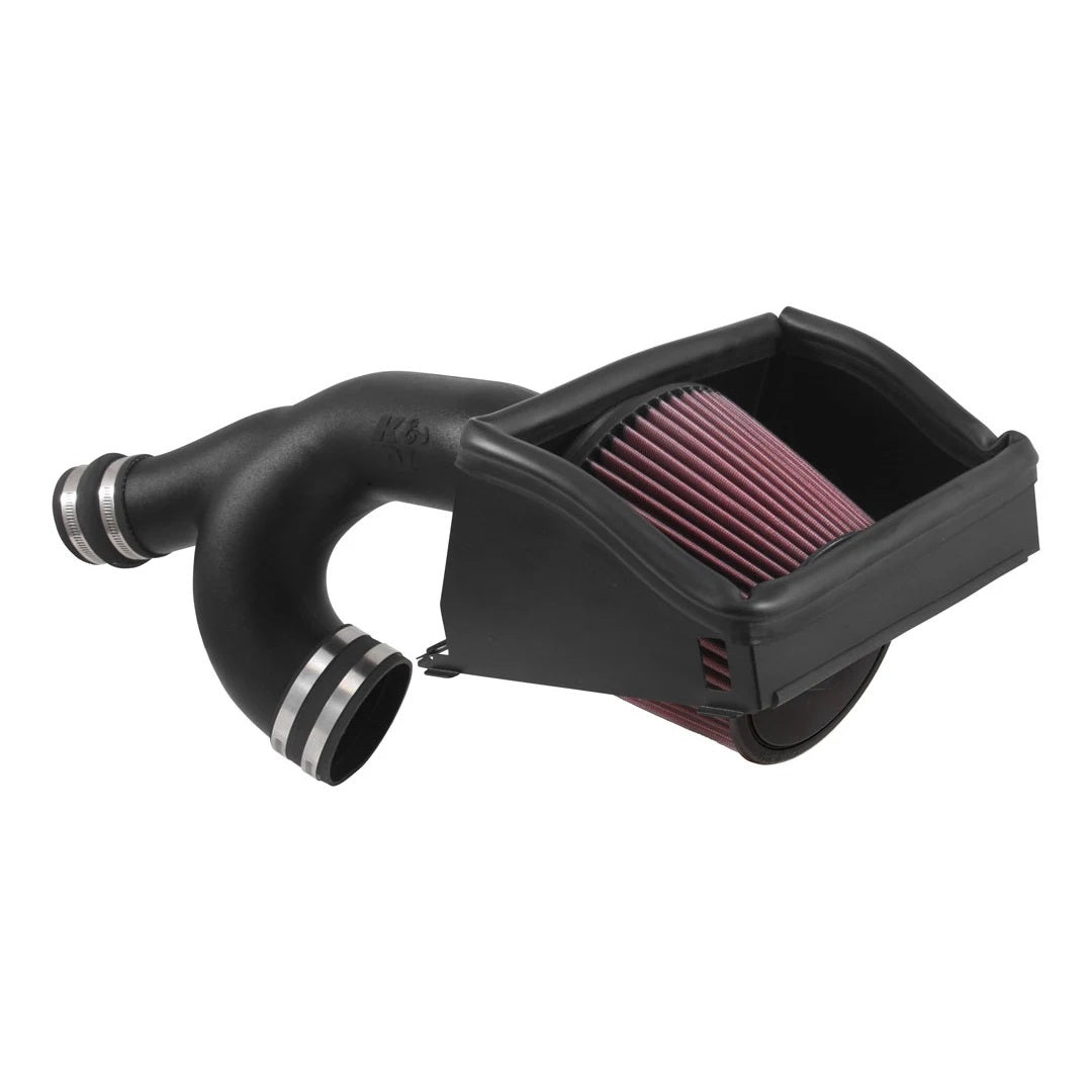 K And N Engineering Air Induction System - 63 Series AirCharger - Reusable Oiled Filter - Plastic - Black - Ford