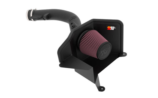 K And N Engineering Air Induction System - 63 Series AirCharger - Reusable Oiled Filter - Plastic - Black - Ford
