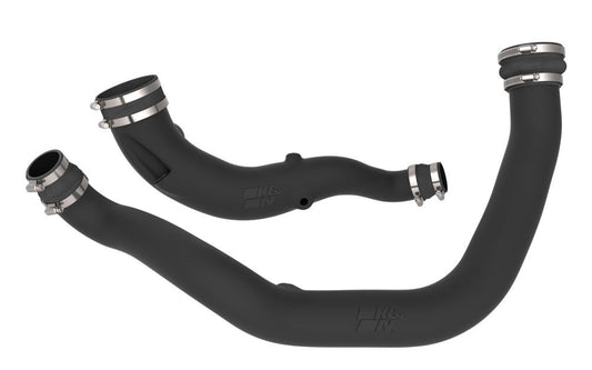 K And N Engineering Air Intake Tube - Couplers / Hardware Included - Plastic - Black Natural - Ford EcoBoost V6 - Ford