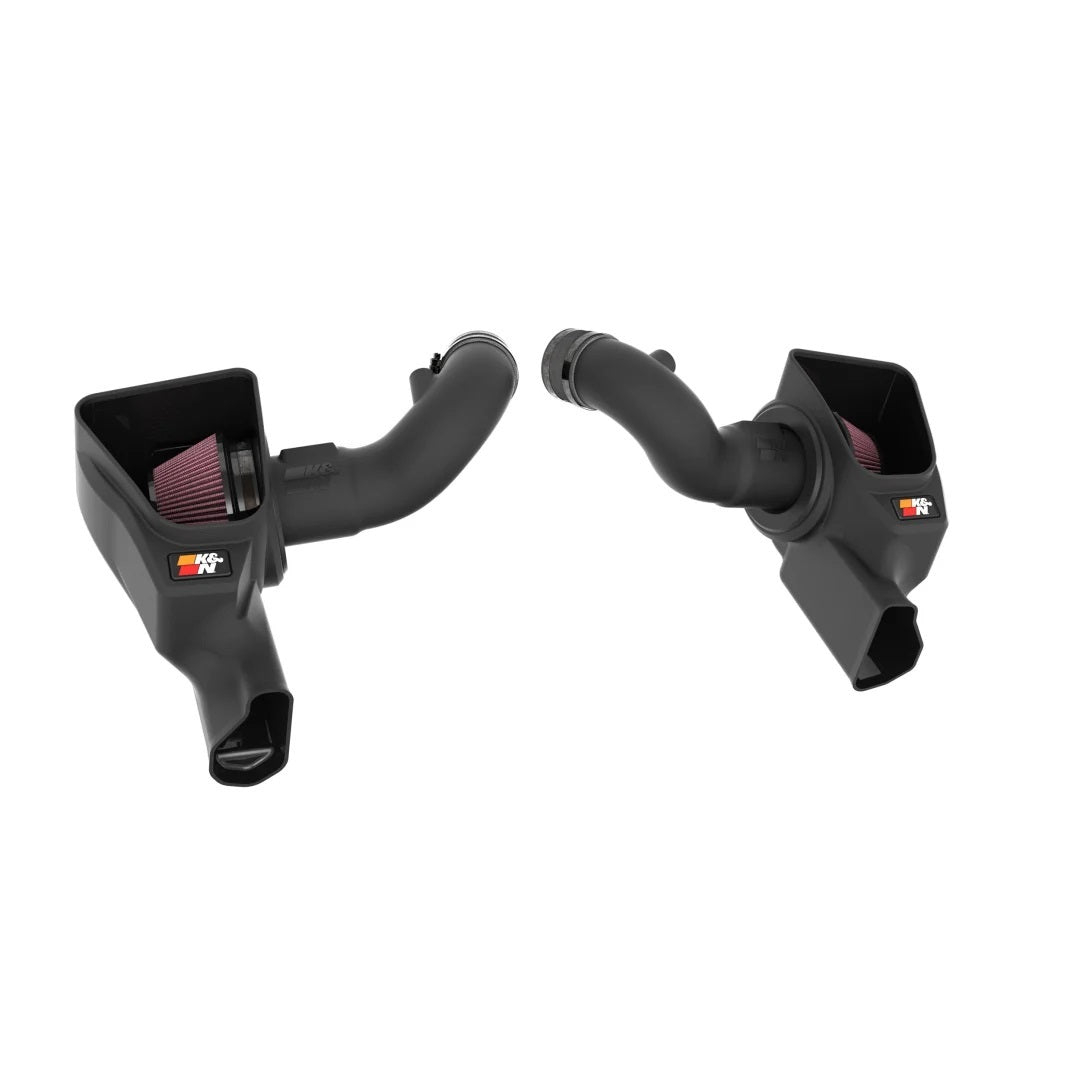 K And N Engineering Air Induction System - 63 Series AirCharger - Reusable Oiled Filter - Plastic - Black - Ford