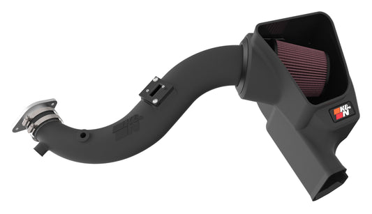 K And N Engineering Air Induction System - 63 Series AirCharger - Reusable Oiled Filter - Plastic - Black - Ford