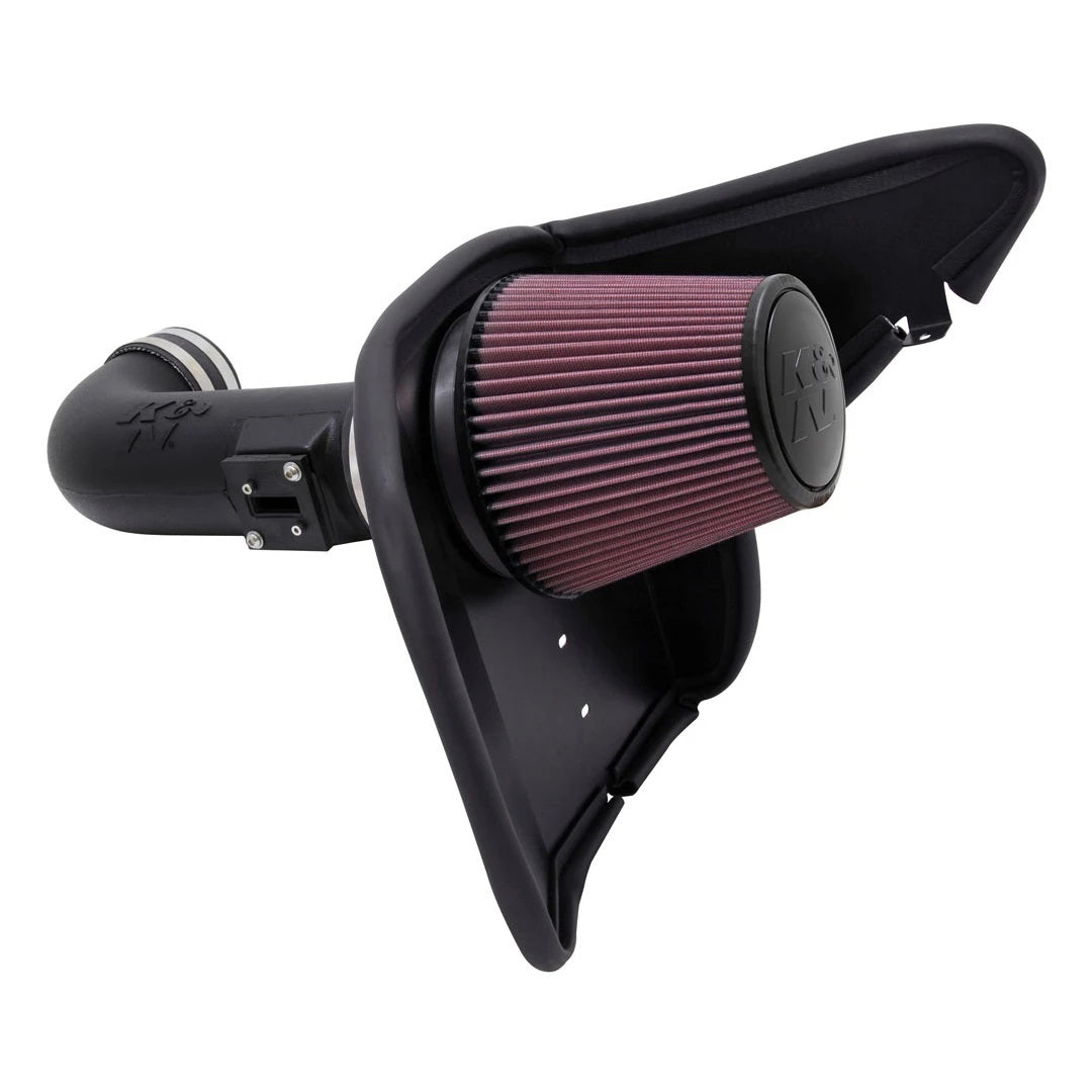 K And N Engineering Air Induction System - 63 Series AirCharger - Reusable Oiled Filter - Plastic - Black - Chevy