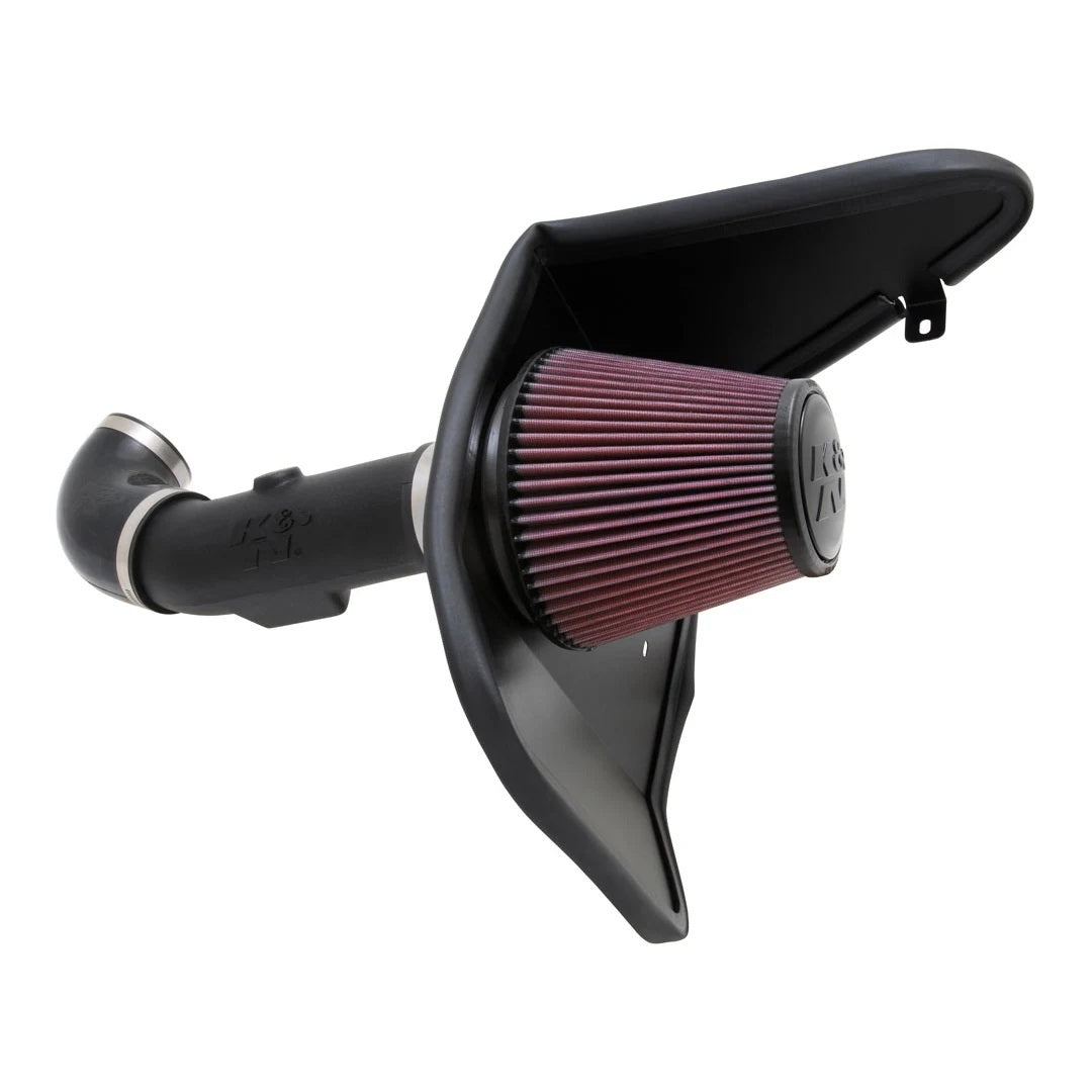 K And N Engineering Air Induction System - 63 Series AirCharger - Reusable Oiled Filter - Plastic - Black - Chevy