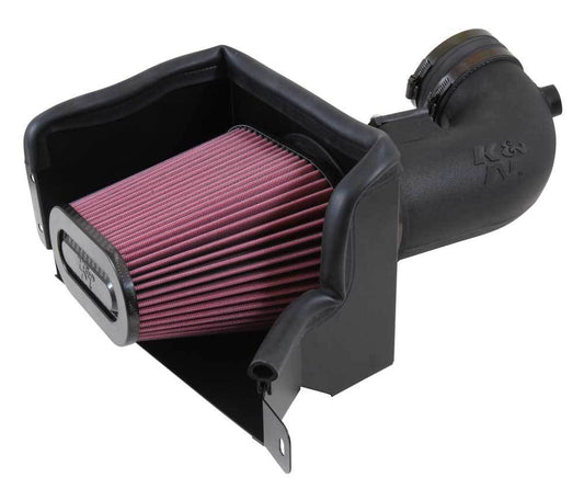K And N Engineering Air Induction System - 63 Series AirCharger - Reusable Oiled Filter - Plastic - Black - Chevy