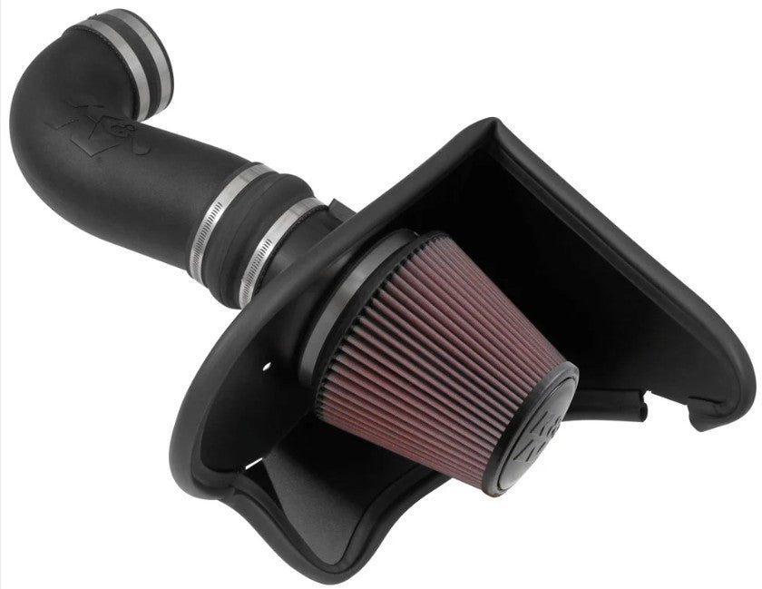 K And N Engineering Air Induction System - 63 Series AirCharger - Reusable Oiled Filter - Plastic - Black - Chevy