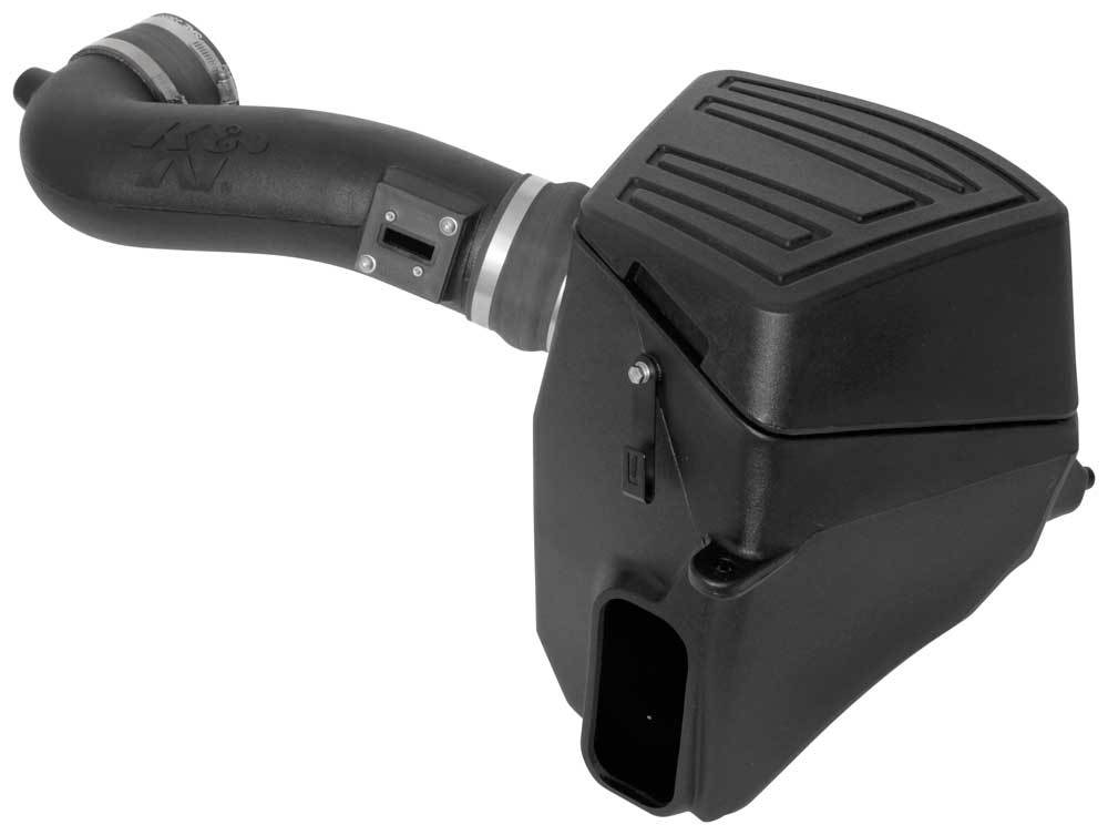 K And N Engineering Air Induction System - 63 Series AirCharger - Reusable Oiled Filter - Plastic - Black - 5.3 L /