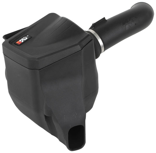 K And N Engineering Air Induction System - 63 Series AirCharger - Reusable Oiled Filter - Plastic - Black - GM Duramax