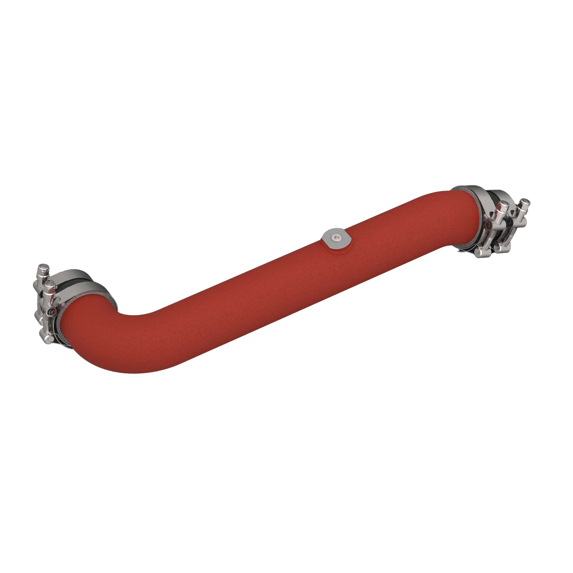K And N Engineering Intercooler Pipe - Cold Side - Aluminum - Red Wrinkled Powder Coat - Toyota GR Corolla 2023-25 Each