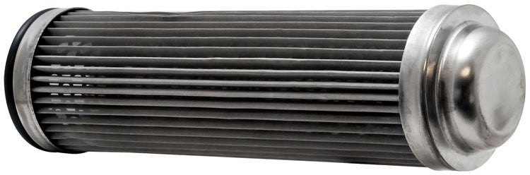 K And N Engineering Fuel Filter Element - 100 Micron - Stainless Element - Replacement - 1.688 in Diameter - 5.625 in