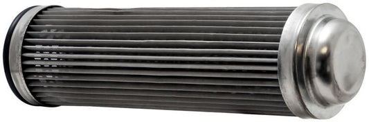 K And N Engineering Fuel Filter Element - 100 Micron - Stainless Element - Replacement - 1.688 in Diameter - 5.625 in