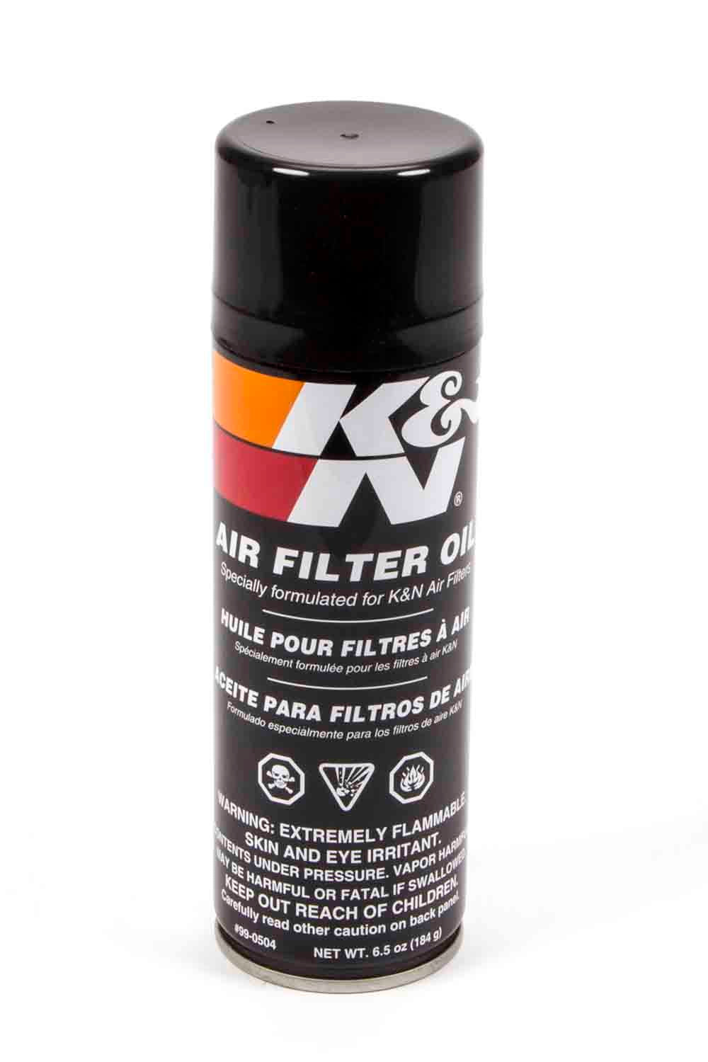 K And N Engineering Air Filter Oil - Red - 6.50 oz Aerosol - Each