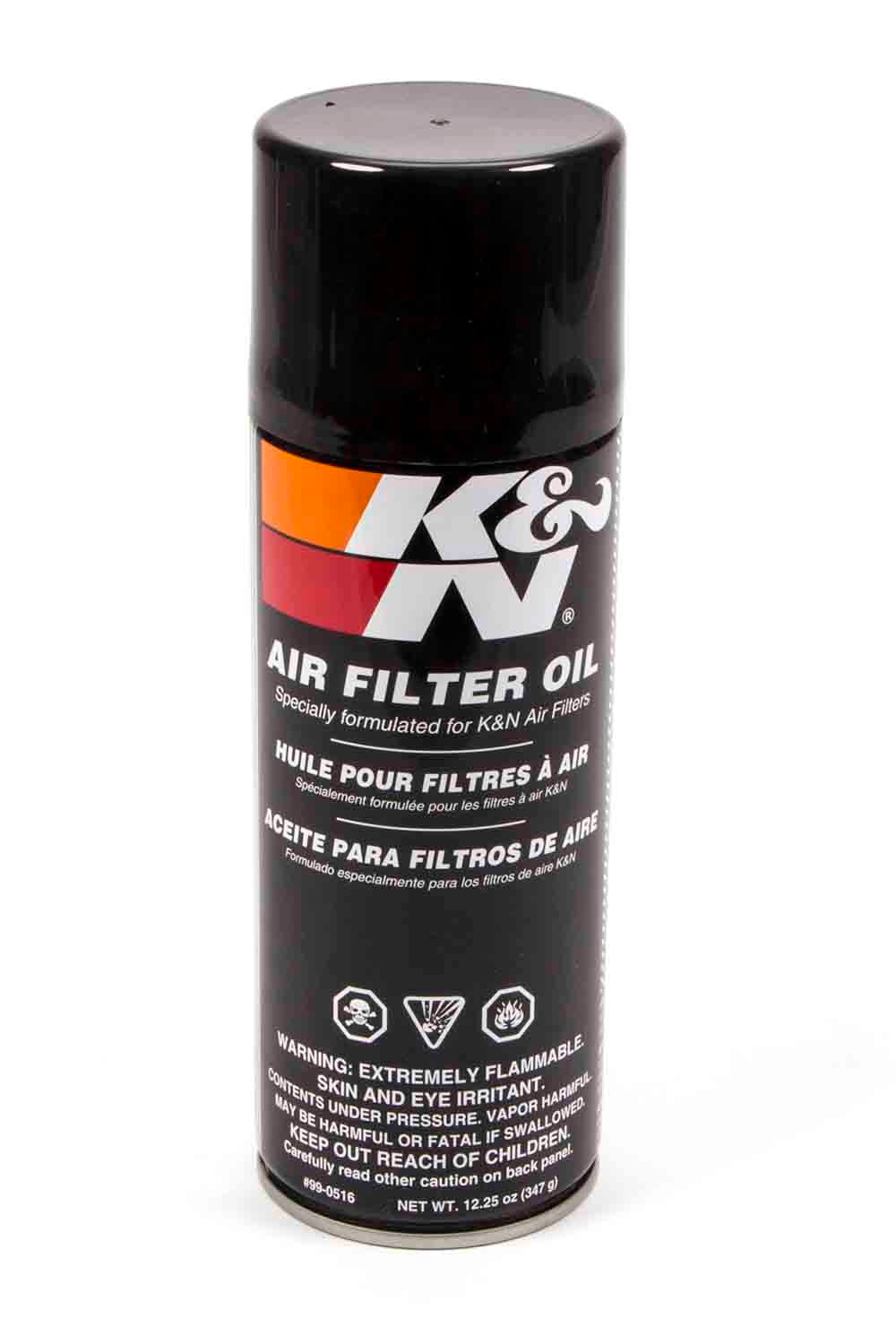 K And N Engineering Air Filter Oil - Red - 12.25 oz Aerosol - Each