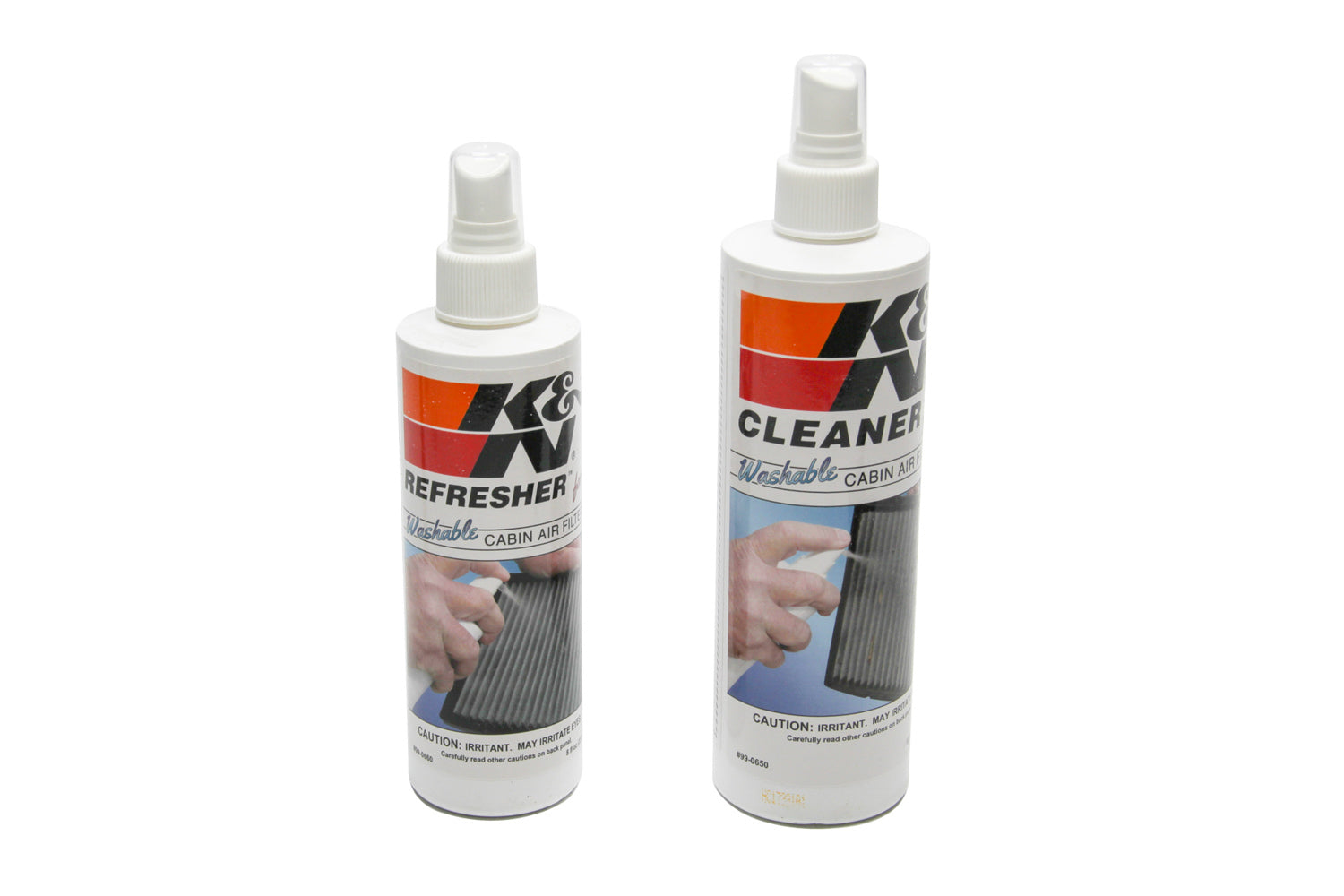 K And N Engineering Air Filter Service Kit - 12 oz Pump Bottle Cleaner - 8 oz Pump Bottle Oil - Kit
