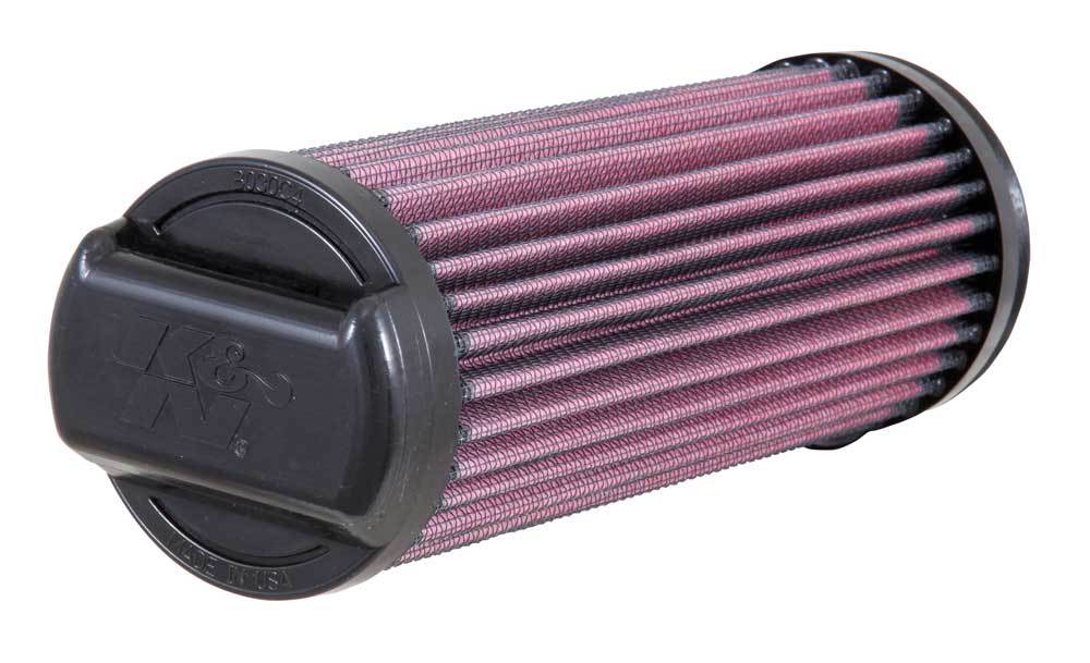 K And N Engineering Air Filter Element - Round - 3.313 in Diameter - 8.625 in Tall - Reusable Cotton - Red - Can-Am