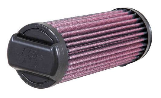 K And N Engineering Air Filter Element - Round - 3.313 in Diameter - 8.625 in Tall - Reusable Cotton - Red - Can-Am